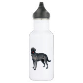 Bouteille D'eau J'aime mon Black Lab (Droite)