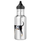 Bouteille D'eau J'aime mon bluetick Coonhound (Droite)