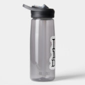 Bouteille D'eau J'aime mon chien personnalisé (Droite)