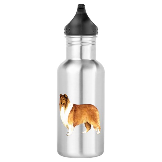 Bouteille D'eau J'aime mon colley (Droite)