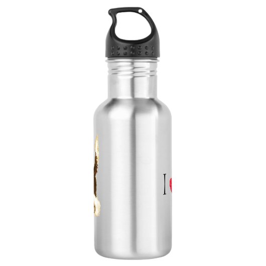 Bouteille D'eau J'aime mon GBGV (Dos)