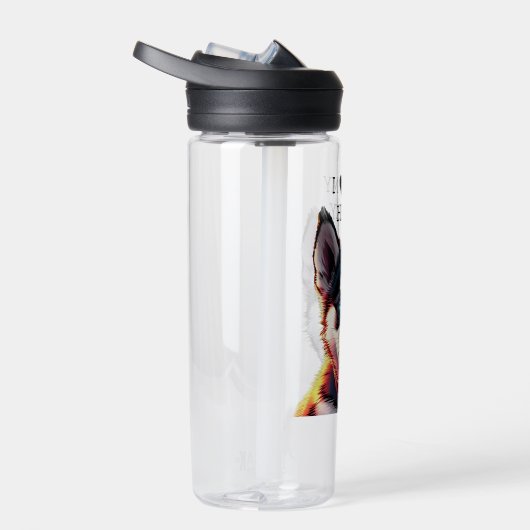 Bouteille D'eau J'Aime Mon Husky (Droite)