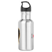 Bouteille D'eau J'aime mon Lapphund finlandais (Dos)