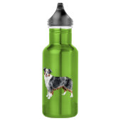 Bouteille D'eau J'aime mon mini berger américain (Droite)