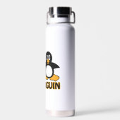 Bouteille D'eau J'Aime Mon Pingouin (Arrière)