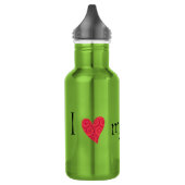 Bouteille D'eau J'aime mon Shih Tzu (Gauche)