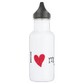 Bouteille D'eau J'aime mon Utonagan (Gauche)