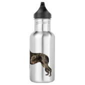 Bouteille D'eau J'aime mon Wolfhound irlandais (Droite)