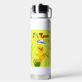 Bouteille D'eau J'aime Pâques (Arrière)
