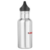 Bouteille D'eau J'aime Trump (Gauche)