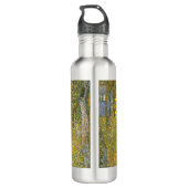 Bouteille D'eau Jardin agricole Gustav Klimt avec Crucifix (Dos)