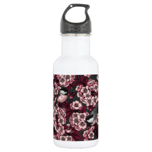 Bouteille D'eau Jardin de cerisier nocturne