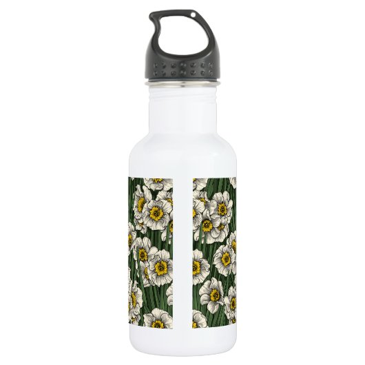 Bouteille D'eau Jardin de la jonquille (Dos)