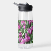 Bouteille D'eau Jardin de Tulipe pourpre Floral (Droite)