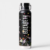 Bouteille D'eau Jardin fleur sauvage (Arrière)