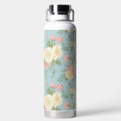 Bouteille D'eau Jardin Peony motif floral (Plage)