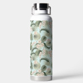 Bouteille D'eau Jardin tropical Motif orchidée et palmier (Plage)