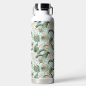Bouteille D'eau Jardin tropical Motif orchidée et palmier (Avant)