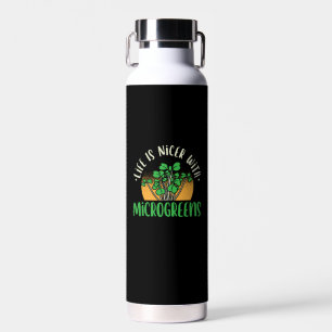 Bouteille D'eau Jardinage - Vie avec les micro-pousses