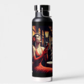 Bouteille D'eau Jazz Easy Écoute Musique Orchestre Isolé (Gauche)