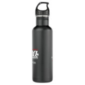 Bouteille D'eau JBHS VMA Black with White Logo Customizable (Devant)
