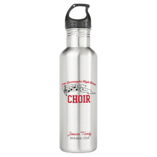 Bouteille D'eau JBHS VMA Personalized Name with Custom Choir