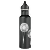 Bouteille D'eau Je le souhaite ! (Noir mat) (Gauche)