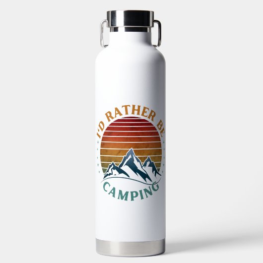 BOUTEILLE D'EAU JE PRÉFÈRE CAMPER (Avant)