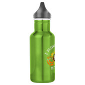 Bouteille D'eau Je promets l'allégeance au drapeau (Gauche)