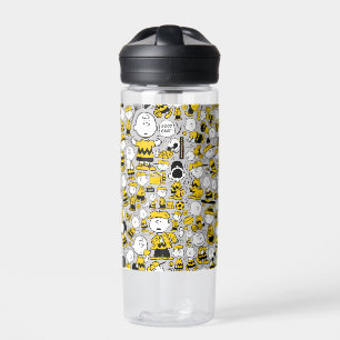 Bouteille D'eau Je Suis Charlie Motif Brown