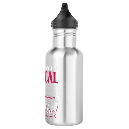 Bouteille D'eau Je suis un grand programmeur de codage ICD Coder M (Droite)