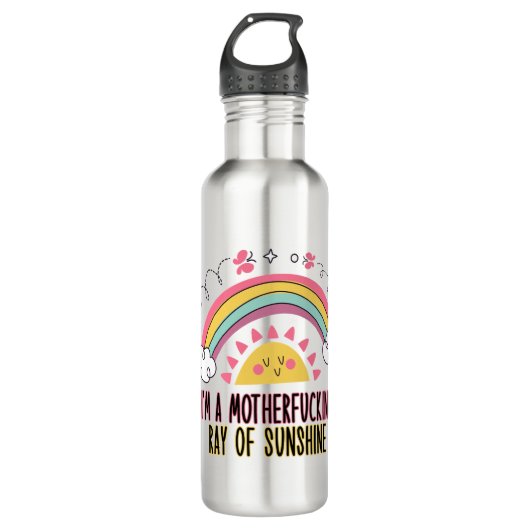 Bouteille D'eau Je suis une Mère * Rayon de Sunshine Ensemble de s (Devant)