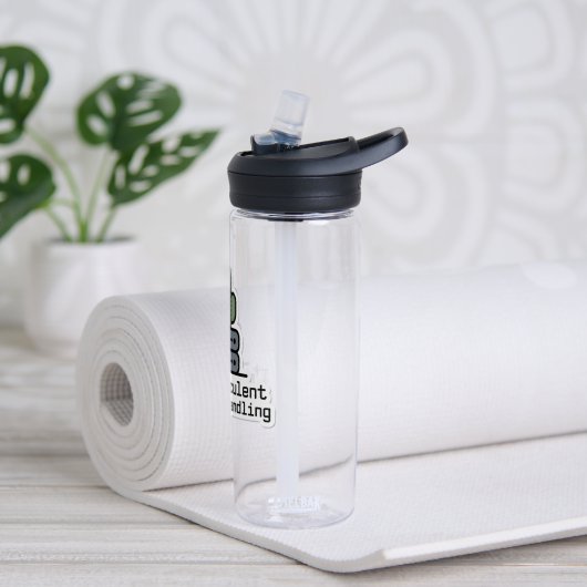 Bouteille D'eau Je suis une Succulente à la gestion des erreurs Au (Yoga)