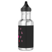 Bouteille D'eau Je t'aime (Droite)