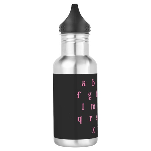 Bouteille D'eau Je t'aime (Gauche)