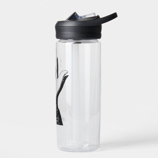 Bouteille D'eau Je t'aime dans ASL (Gauche)