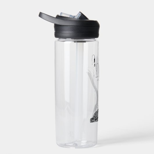 Bouteille D'eau Je t'aime dans ASL (Droite)