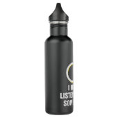 Bouteille D'eau Je vois de vous écouter Parfois Mariage drôle (Gauche)