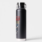 Bouteille D'eau JE VOTE pour TRUMP 2024 (Arrière)