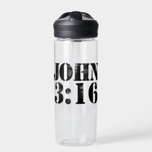 Bouteille D'eau Jean 3:16 (Extérieur)