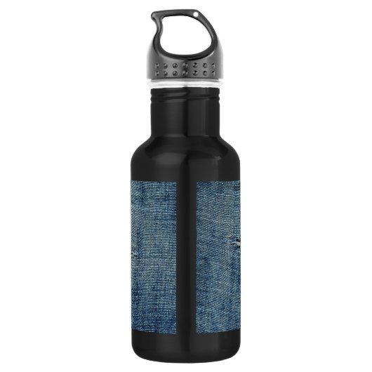 Bouteille D'eau Jeans arrachés (Dos)