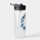 Bouteille D'eau Jeremiah 29:11 Car je connais les Plans Floral Ble (Droite)