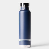 Bouteille D'eau Jersey de football de la Marine avec nom et numéro (Plage)