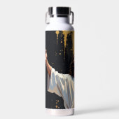 Bouteille D'eau Jesus Christ Our Savior | Black and Gold (Avant)