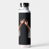 Bouteille D'eau Jesus Christ Our Savior | Black and Gold (Plage)