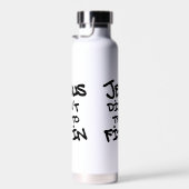 Bouteille D'eau Jésus n'a pas essayé de s'intégrer Graffiti Grunge (Plage)