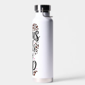 Bouteille D'eau Jésus remplit ma coupe (Gauche)