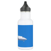 Bouteille D'eau Jet privé. (Droite)
