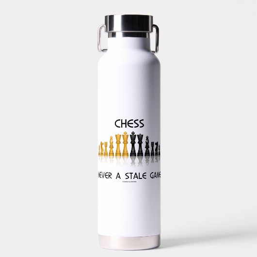 Bouteille D'eau Jeu de Chess Never (Avant)