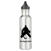 Bouteille D'eau Jeu de gardien de hockey Zéro Canards donnés (Gauche)